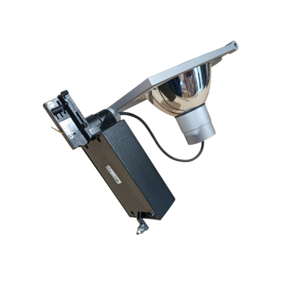 Iguzzini 3 4893 074 0 large track light 70w hit g12 electronic grey/black 220-240v flood 38°